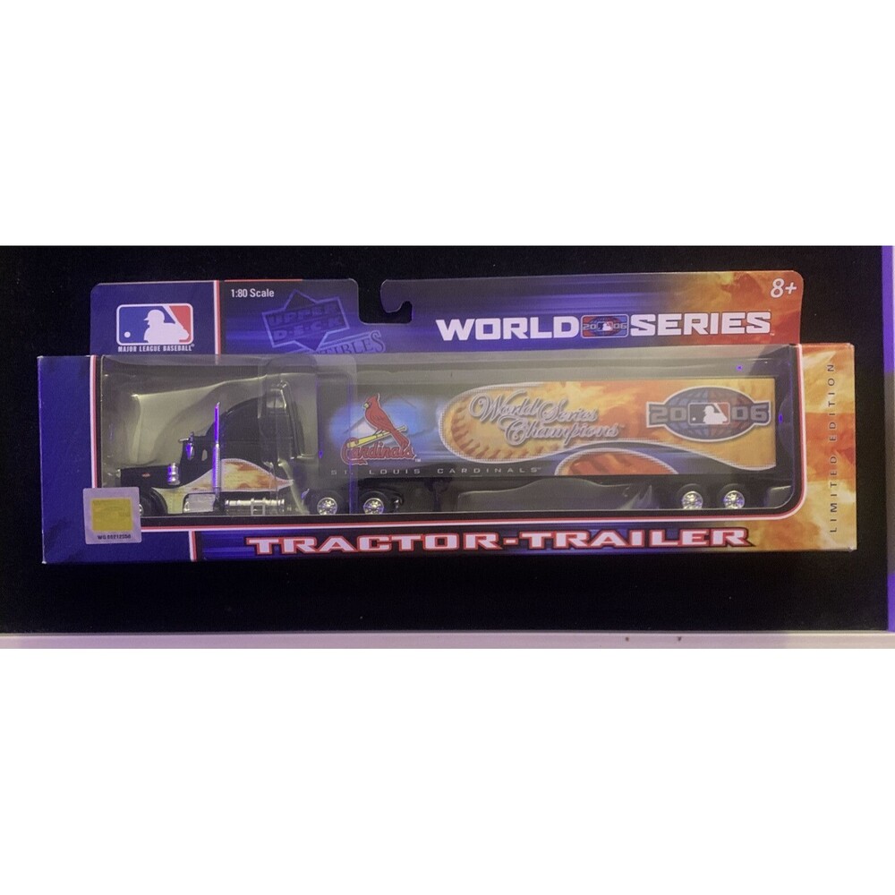 2006 St Louis Cardinals World Series Champions Die-Cast 1:80 Tractor Trailer LE